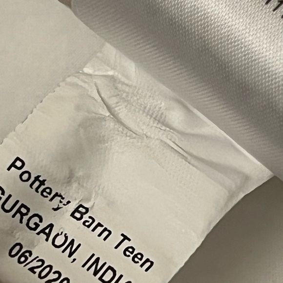 Pottery Barn Teen Twin size XL 100% Organic Cotton Flat sheet - Picture 12 of 15